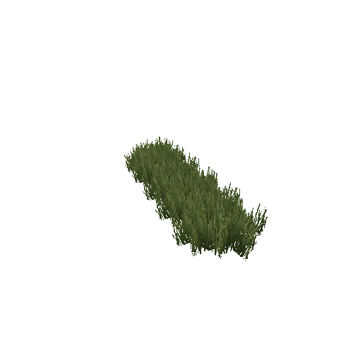 line of bushes